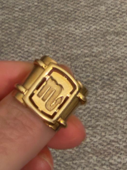 Anel ouro maciço belíssimo