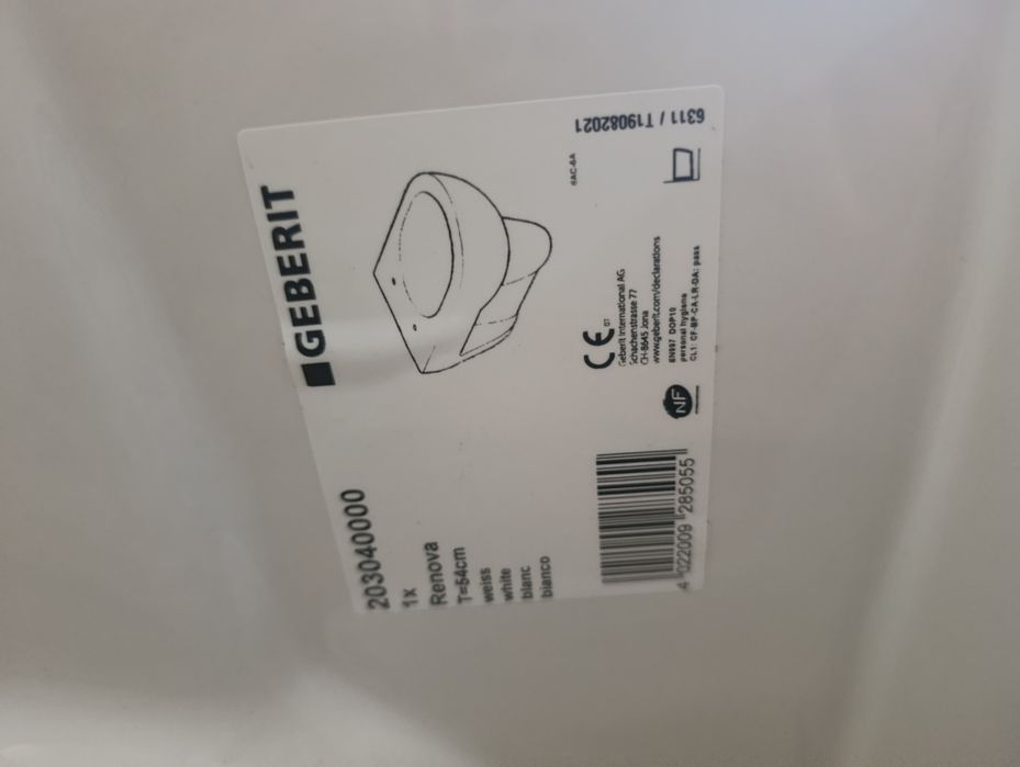 Nowa misa WC Geberit Renova 54 cm – model 203040000