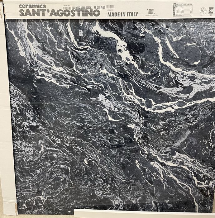 Płytki Sant'Agostino INSIDEART Liquid Star 2,43 m2 marmur granat spiek