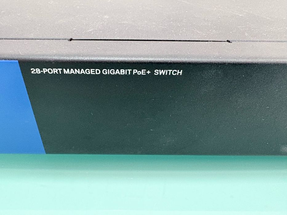 Switch Gigabit Linksys LGS528P 28-Port PoE+ Gerido [80]