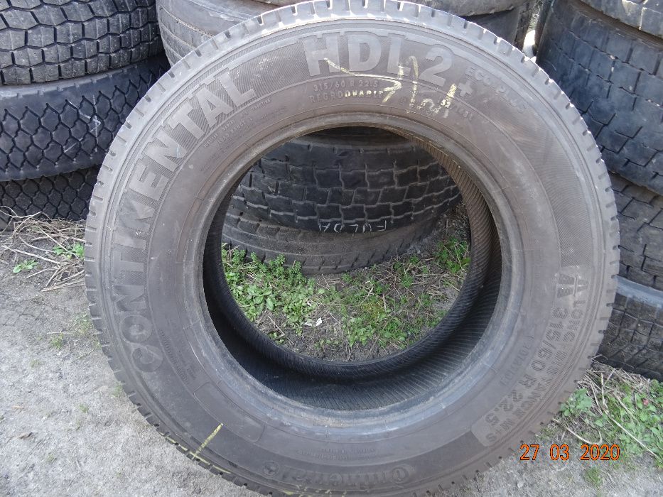 Opona 315/60R22.5 Continental HDL2+ Eco Plus (550 netto)