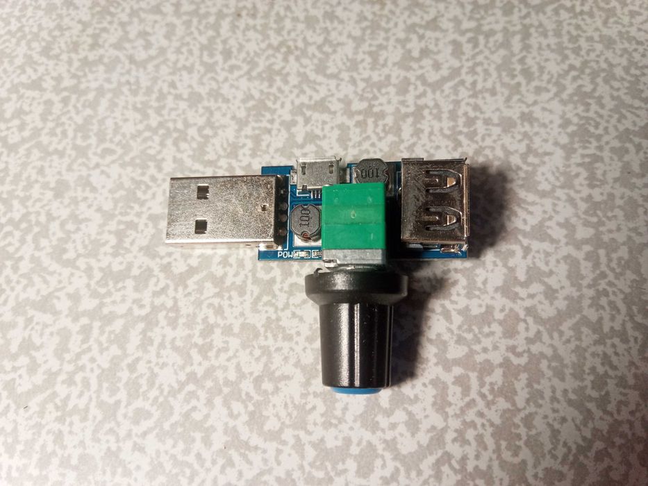 Регулятор мощности напряжения DC USB 4-12в выход 2,5-8в повышайка