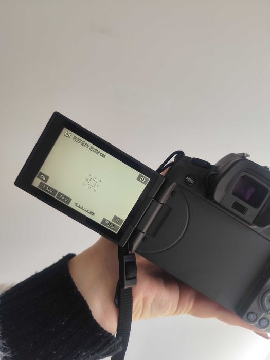 Canon R + objetiva e acessórios