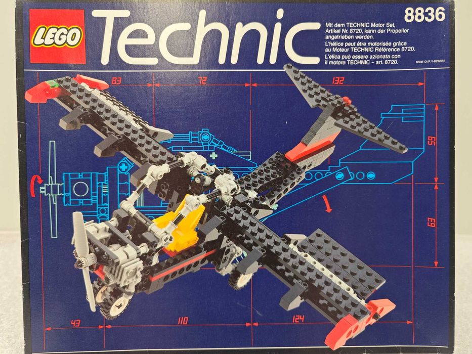 Lego Technic 8836 "Sky Ranger"; 1992; [77]