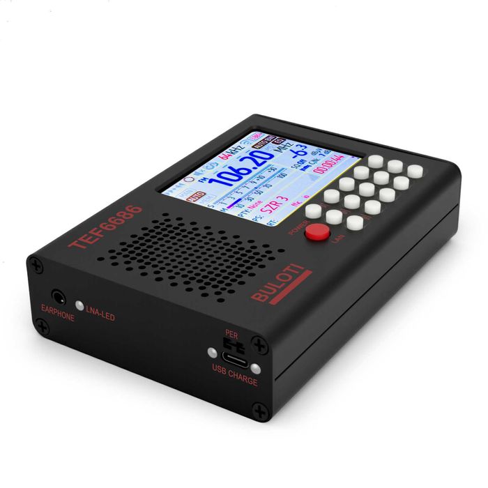 Радіоприймач Buloti Tef6686 LNA FM/MW/LW/SW