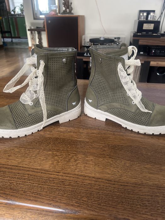 Botki damskie zamsz 41