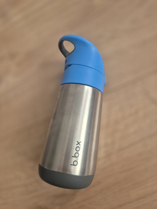 Bidon b.box stalowy termos 500 ml niebieski używany