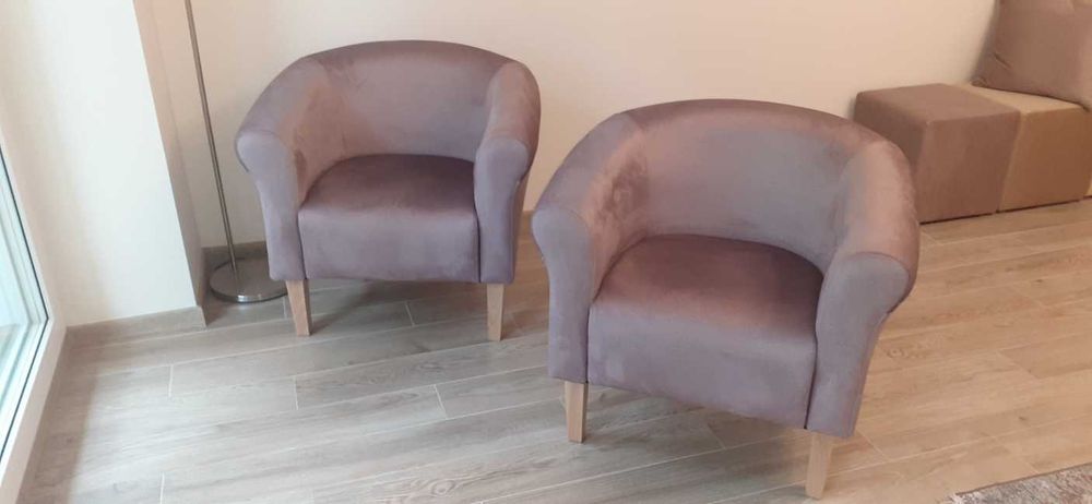 fotele do salonu 2 sztuki