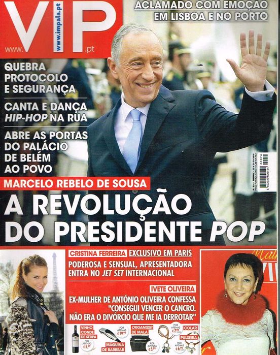 VIP Revistas dos anos 2015 a 2020