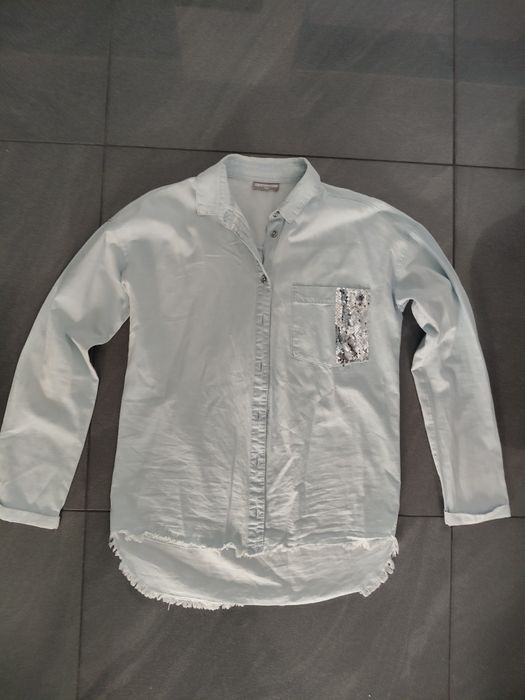 Koszula jeansowa dłuższa