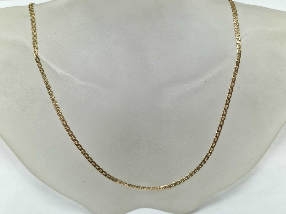 Złoty łańcuszek męski/ 585/ 6.25 gram/ 50cm/ Pancerka/ nowoczesny