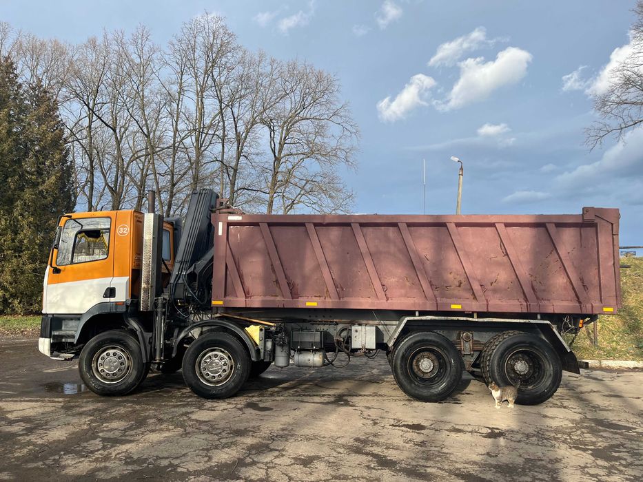 Даф 85. Самоскид з маніпулятор