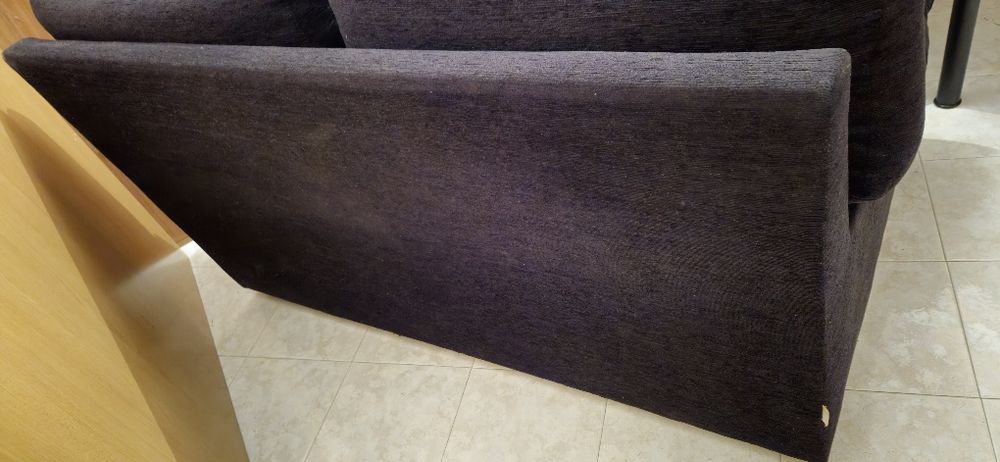 Vendo sofá preto