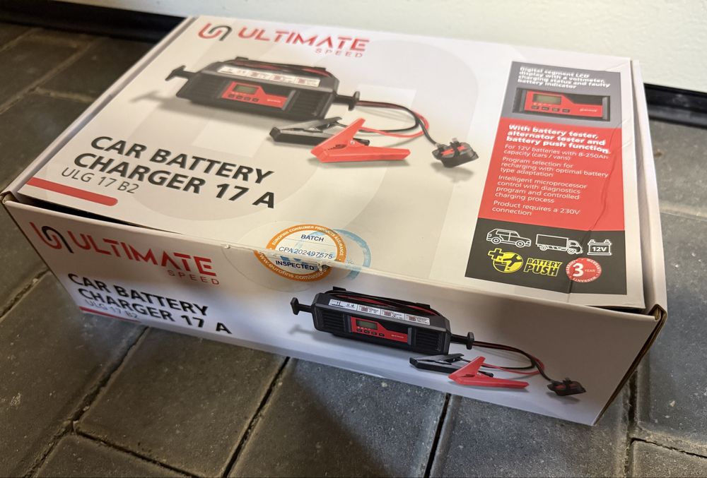 Зарядний пристрій пускове зарядне для авто Ultimate speed 17a Germany