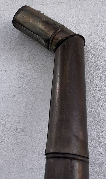 Tubo saida de fumos salamandra a lenha