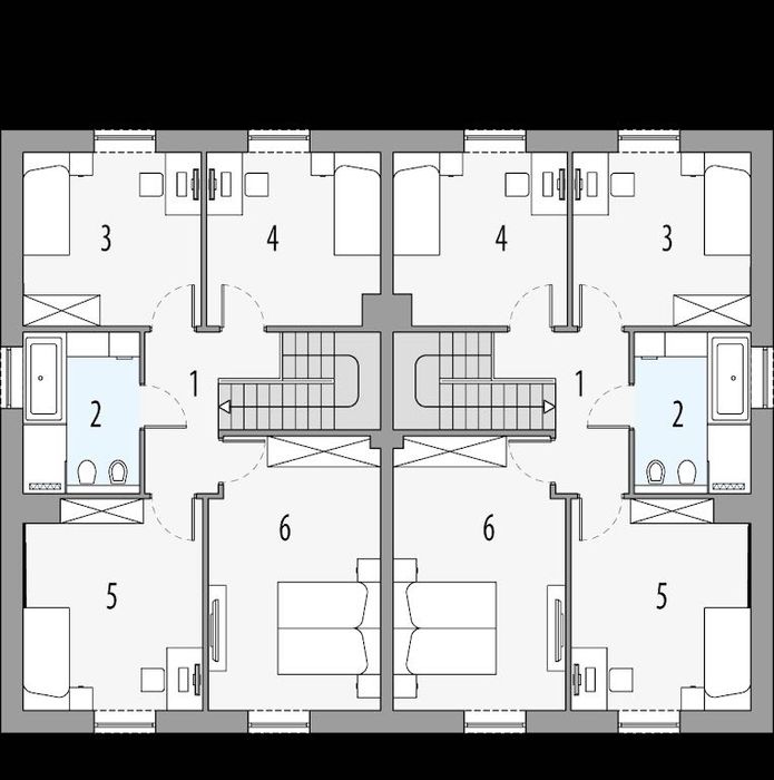 Przedsprzedaż Dom jednorodzinny dwulokalowy PROJEKT MILAN 2 L+LL