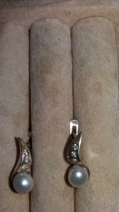 Продам серебряные кольца и серьги, проба 925.