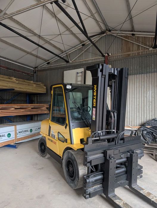 Hyster H5.00XM  Wózek widłowy Hyster H5.00XM 5 ton LPG, 6,1 m, po serwisie