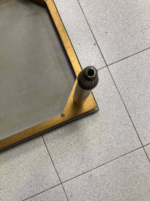 Mesa de Café Antiga com Planisfério