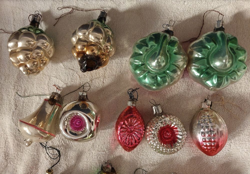 Елочные игрушки СССР