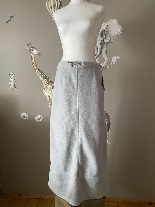 Długa maxi polarowa sportowa spódnica outdoorowa