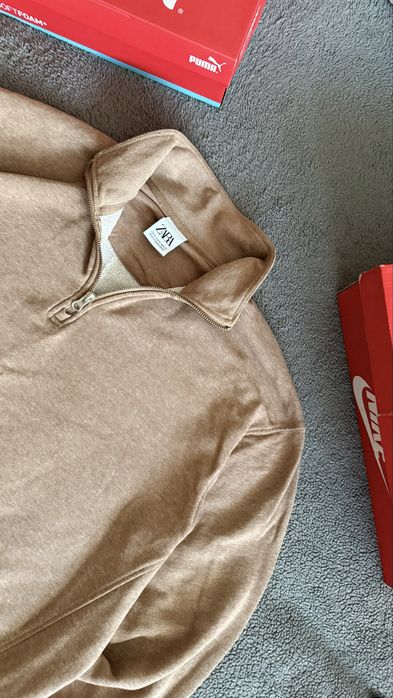 Полузамок Zara 1/3 zip zara оригінал