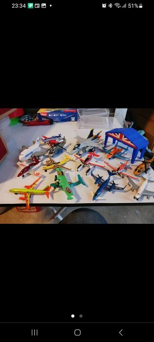 Coleção de aviões