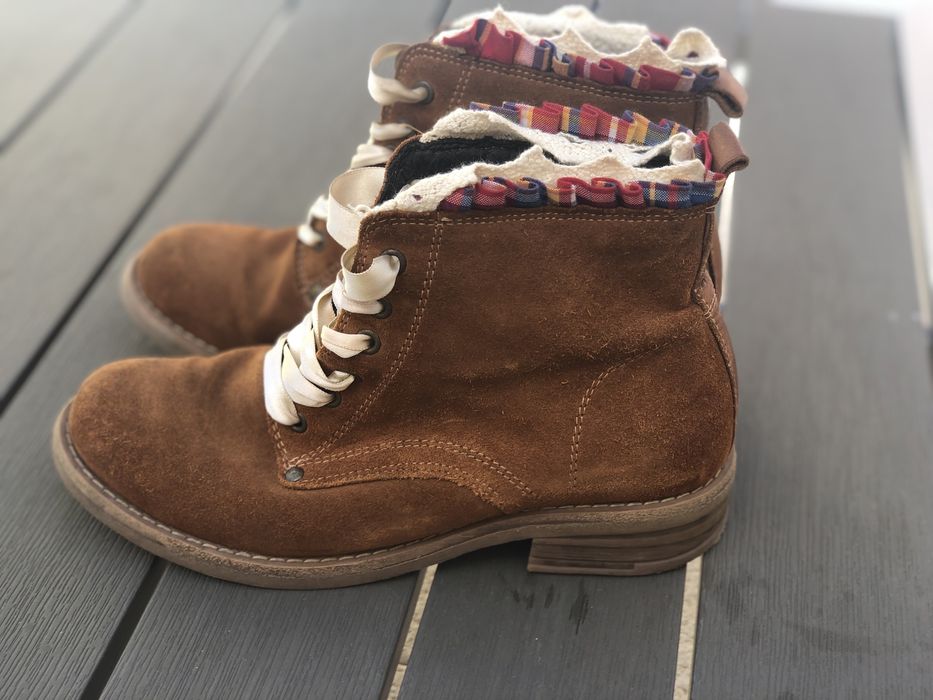 Botas carmurça castanha nº37
