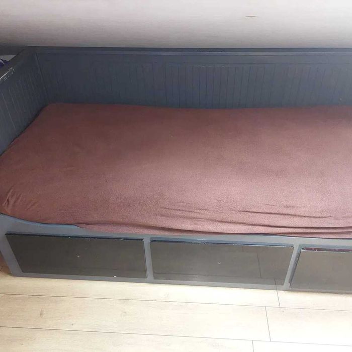 Sofa lozko hemnes ikea pojedyncze podwojne rozkladane rozsuwane