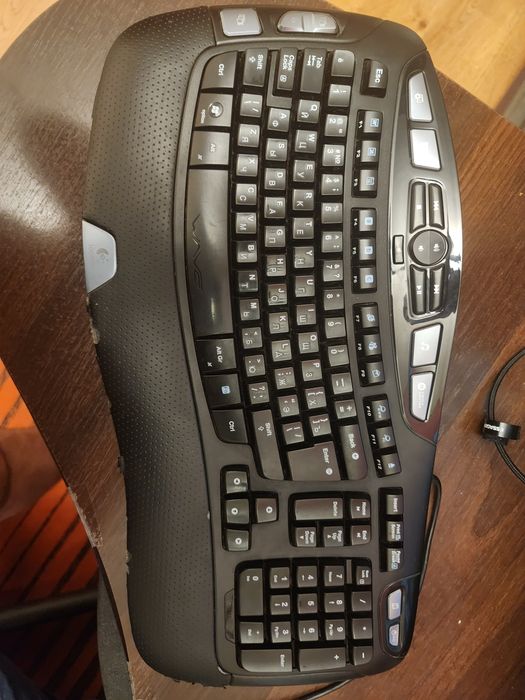 Клавиатура  logitech  wave