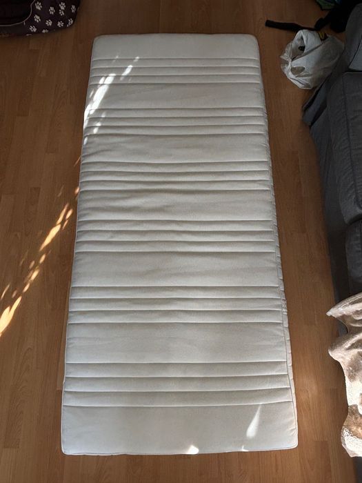 Materac piankowy memory foam IKEA Matrand 90x200 średnio twardy