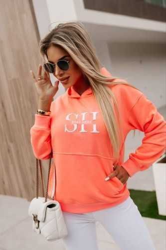 Bluza z kapturem haft