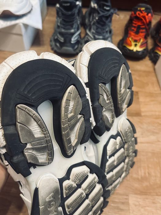 Balenciaga Track Sneaker White Black 44 Кросівки Баленсіага Трек траки Білі Чорні Нові Чоловіче Взуття 1 New