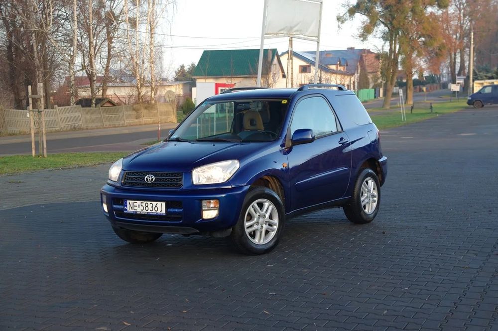 Toyota RAV4 1.8 VVT-i 125 kM_Klima_El.Szyby_El.Lusterka_Alufelgi! Długie OPŁATY!