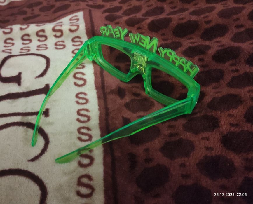 Окуляри з підсвічуванням, неонові окуляри для вечірок