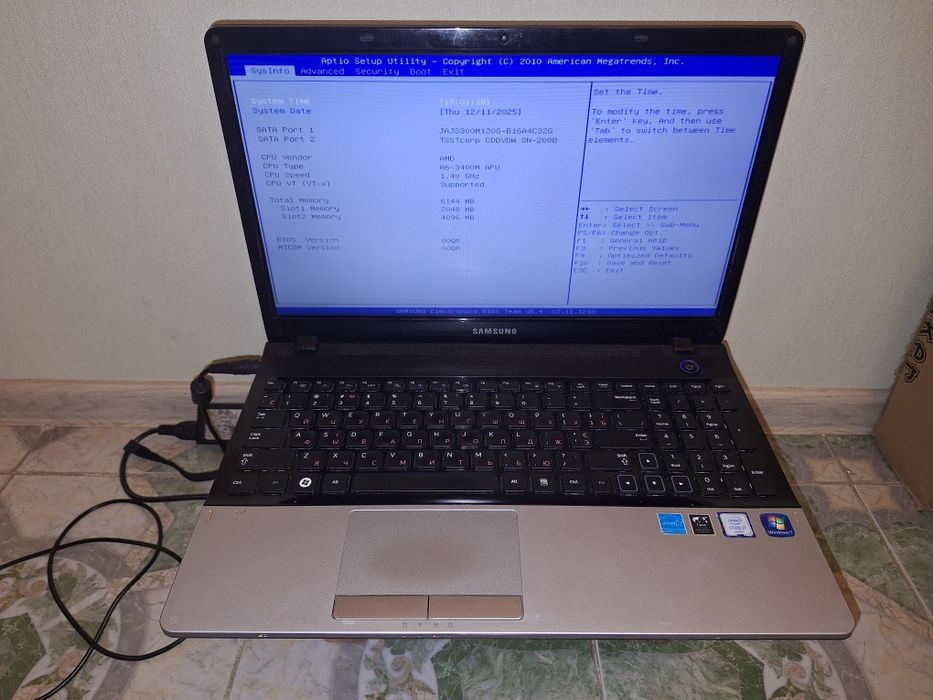 Срочно! Ноутбук Samsung 305E (NP305E5A-S01UA) SSD 120 Gb