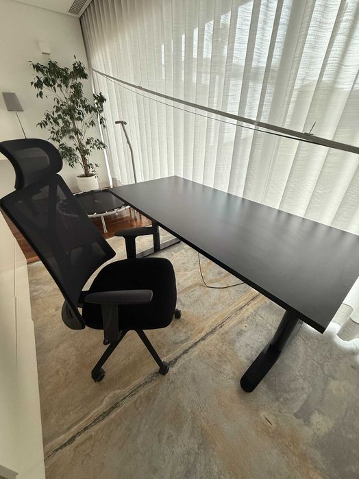 Secretária Elétrica Ajustável - 160 cm x 72 cm - NOVA