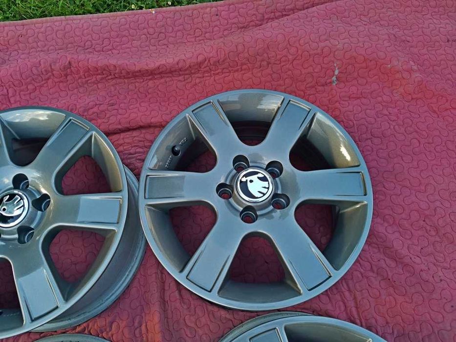 ALUFELGI 14' SKODA Fabia Rapid - ET38 - 5x100 - j.NOWE