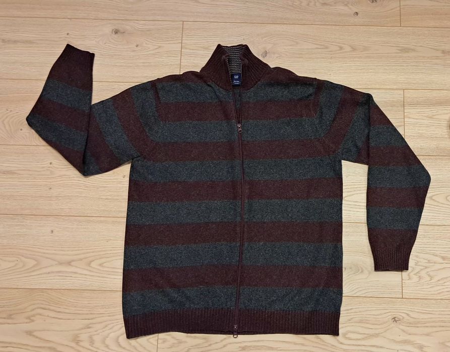 Kardigan sweter na zamek