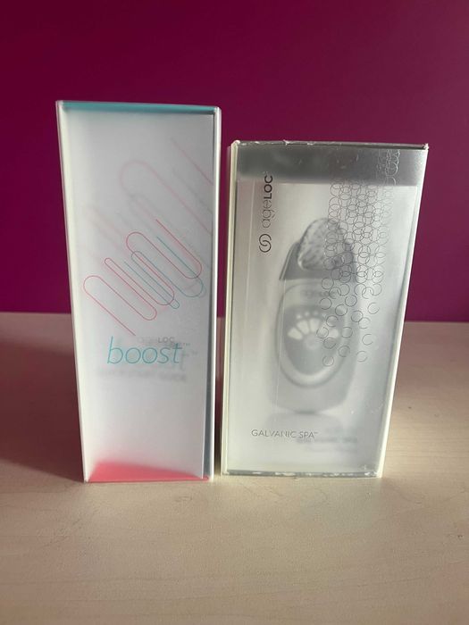 Nu Skin ageLOC Boost + Galvanic Spa (komplet, stan bdb)