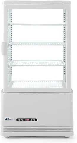 Witrynka chłodnicza nastawna biała, 78 l , HENDI, 233641