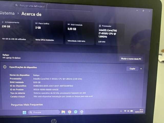 Computador PORTATIL HP