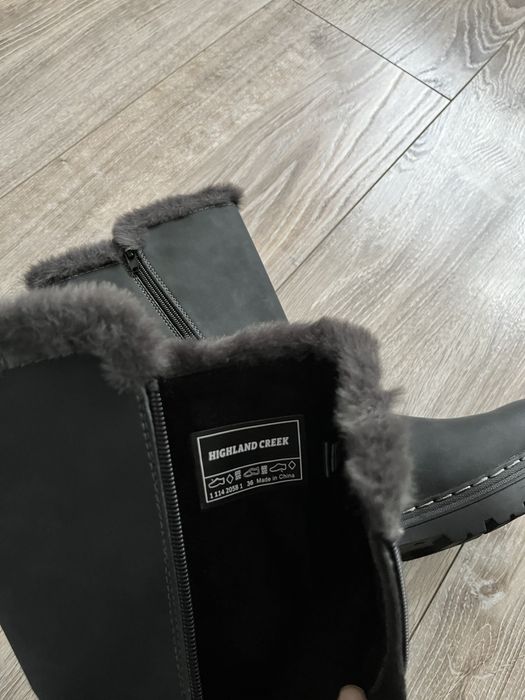 Nowe kozaki damskie  Highland Creek 36 ocieplane zimowe