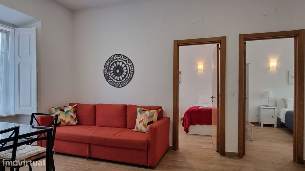Apartamento T2 com piscina e jardim em Oeiras