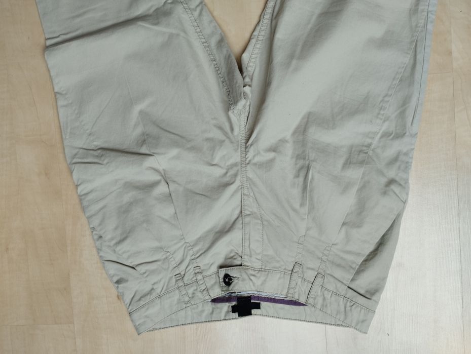 h&m spodnie bezowe 34