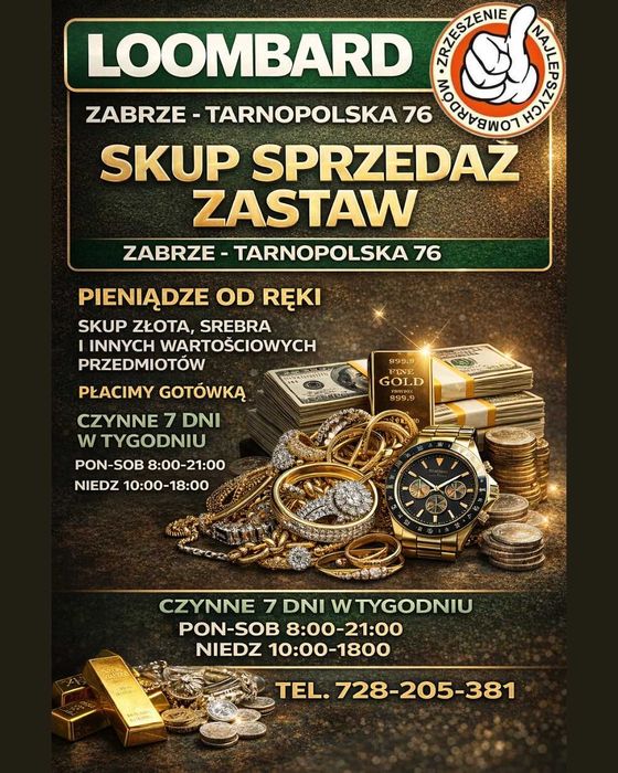 Skup • Sprzedaż • Zastaw