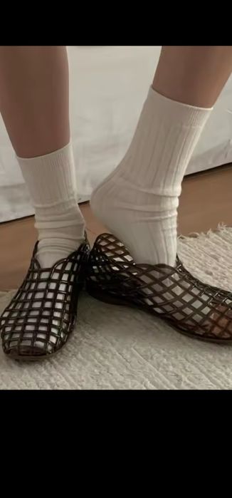 Baleriny Baletki Mery Jane  39 siatka