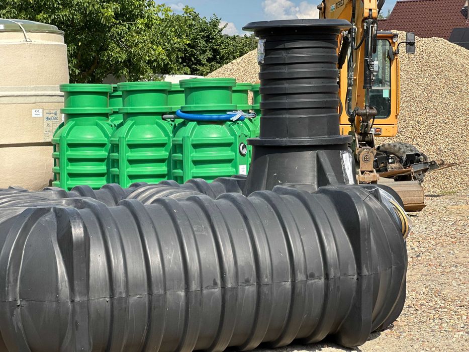 Zbiornik retencyjny do ogrodu 5000 L – płytki montaż, wysoka jakość