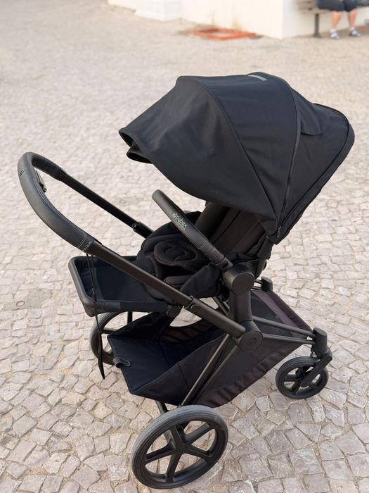 Carrinho cybex priam chassi+ cadeira + redutor