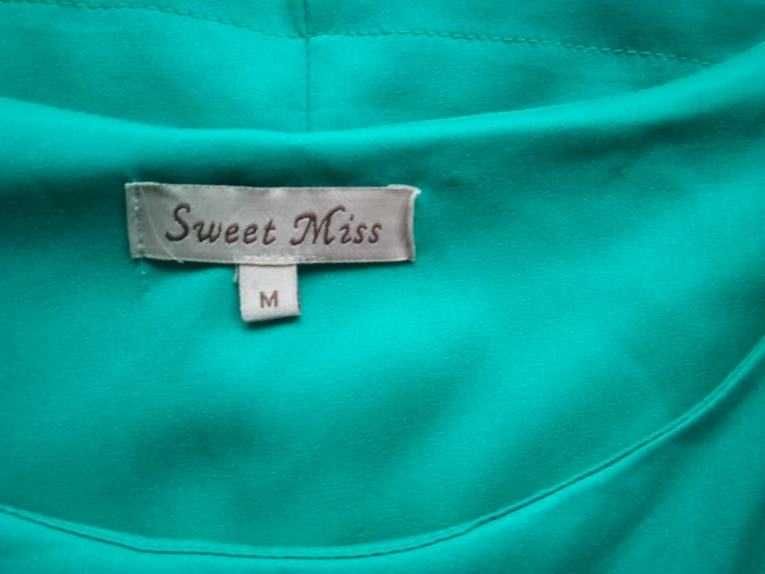 Vestido verde de primavera/verão, T. M, marca Sweet Miss